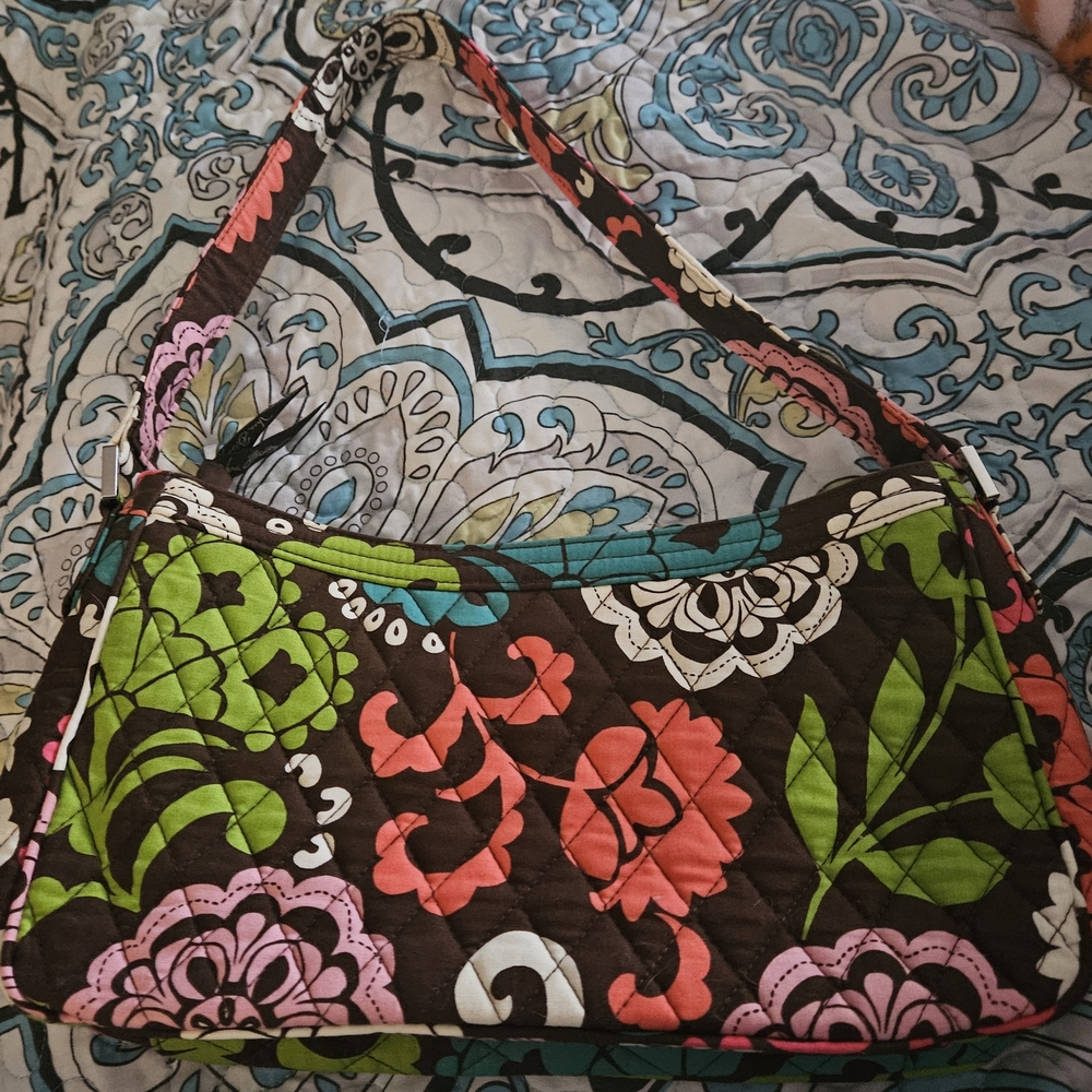Floral Patterned Shoulder Bag